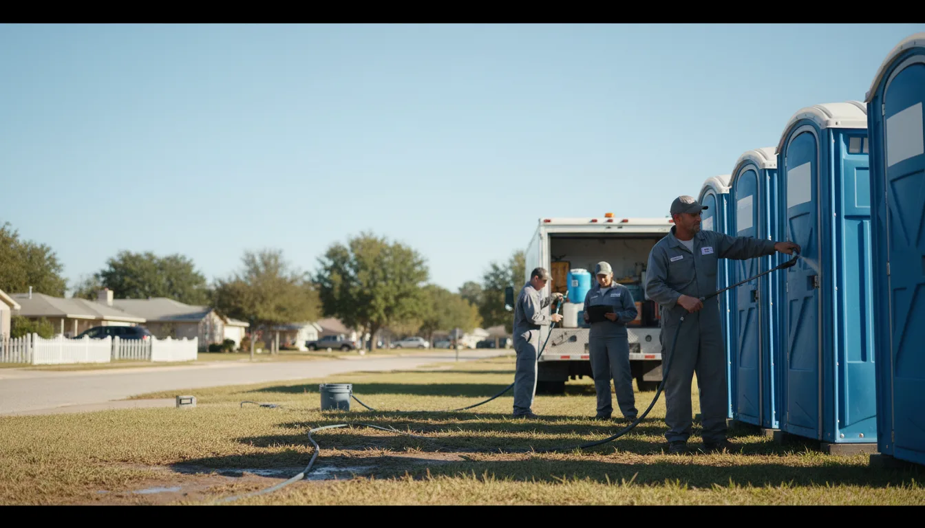 Long-Term Portable Toilet Rental in Hastings, OK near me